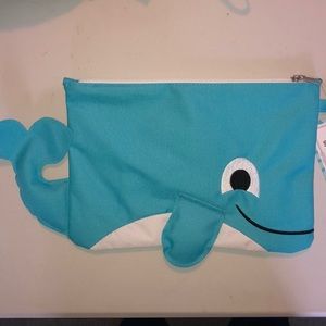 Whale Shaped Cosmetic/Travel/Swim Bag